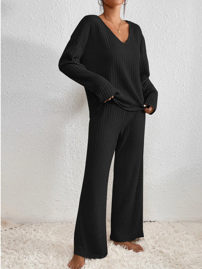 Sophia Cozy Knit Loungewear Ensemble