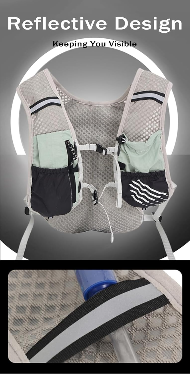 Featherweight Hydration Pack for Running with 2L Water Reservoir – Kaelan