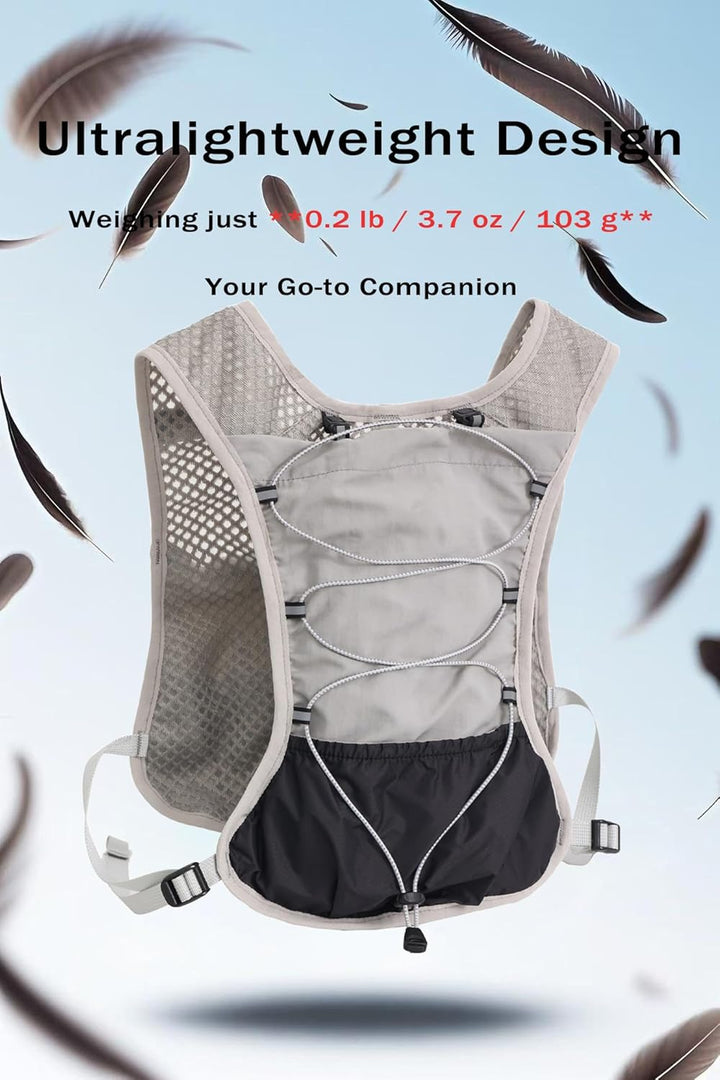 Featherweight Hydration Pack for Running with 2L Water Reservoir – Kaelan