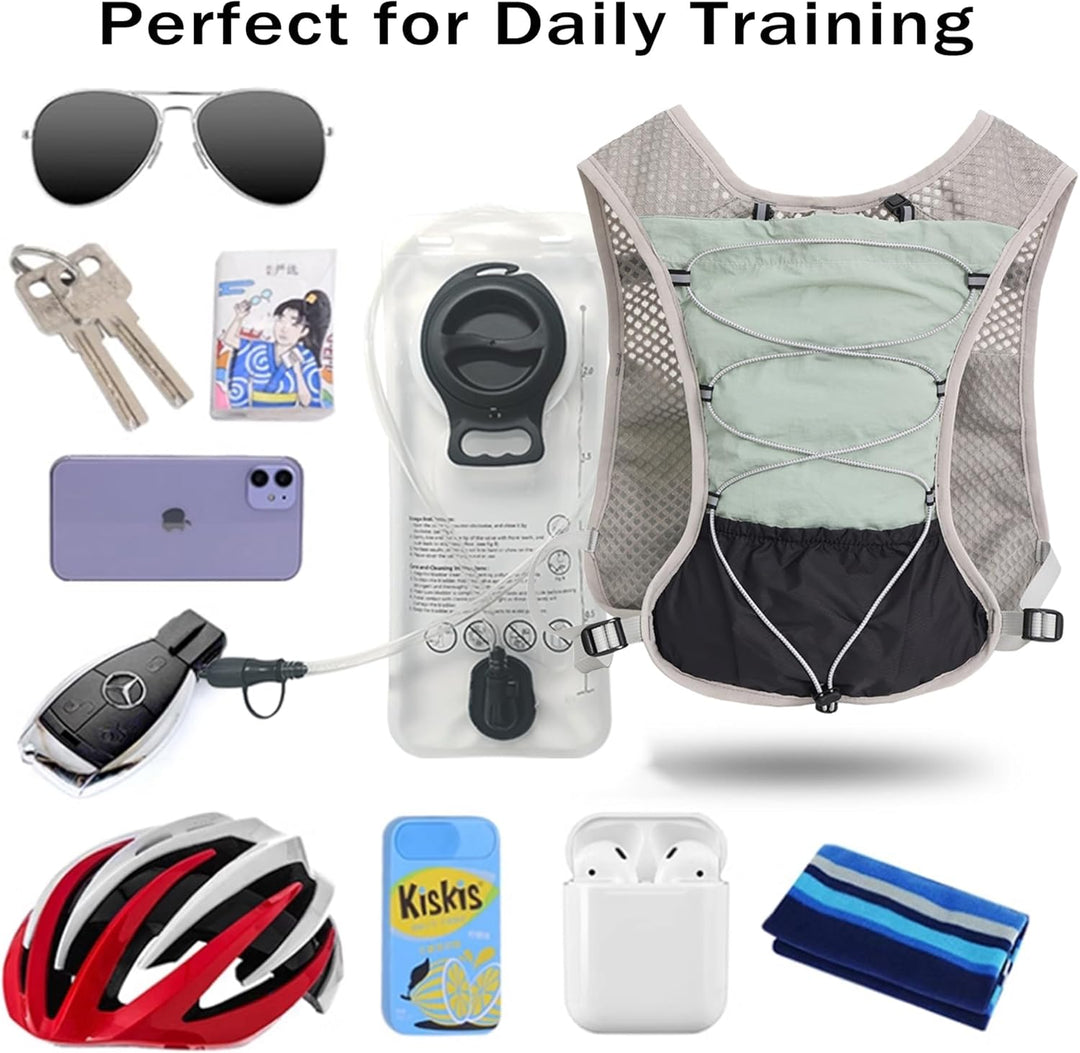 Featherweight Hydration Pack for Running with 2L Water Reservoir – Kaelan