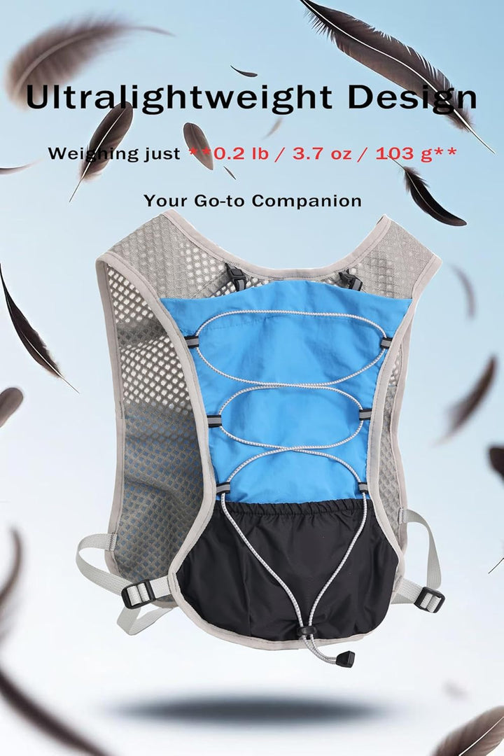 Featherweight Hydration Pack for Running with 2L Water Reservoir – Kaelan