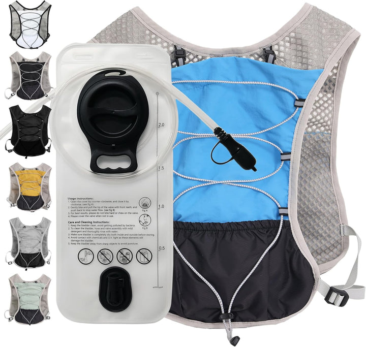 Featherweight Hydration Pack for Running with 2L Water Reservoir – Kaelan