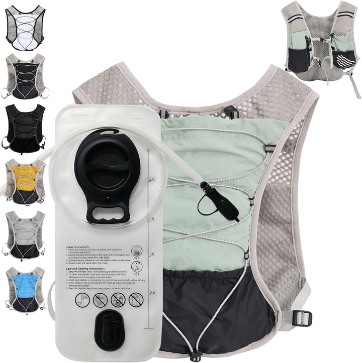 Featherweight Hydration Pack for Running with 2L Water Reservoir – Kaelan