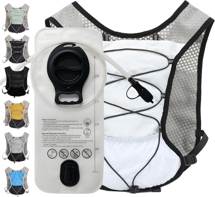 Featherweight Hydration Pack for Running with 2L Water Reservoir – Kaelan