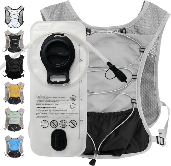 Featherweight Hydration Pack for Running with 2L Water Reservoir – Kaelan
