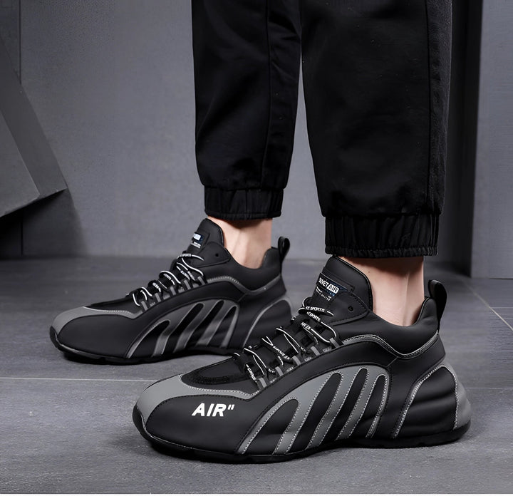 Men's Sleek Modern Style Sneakers - Trendy Sports Footwear