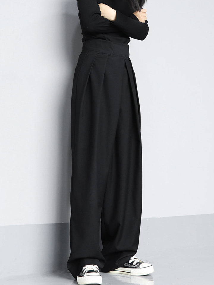 Relaxed Fit Velcro Top Trousers