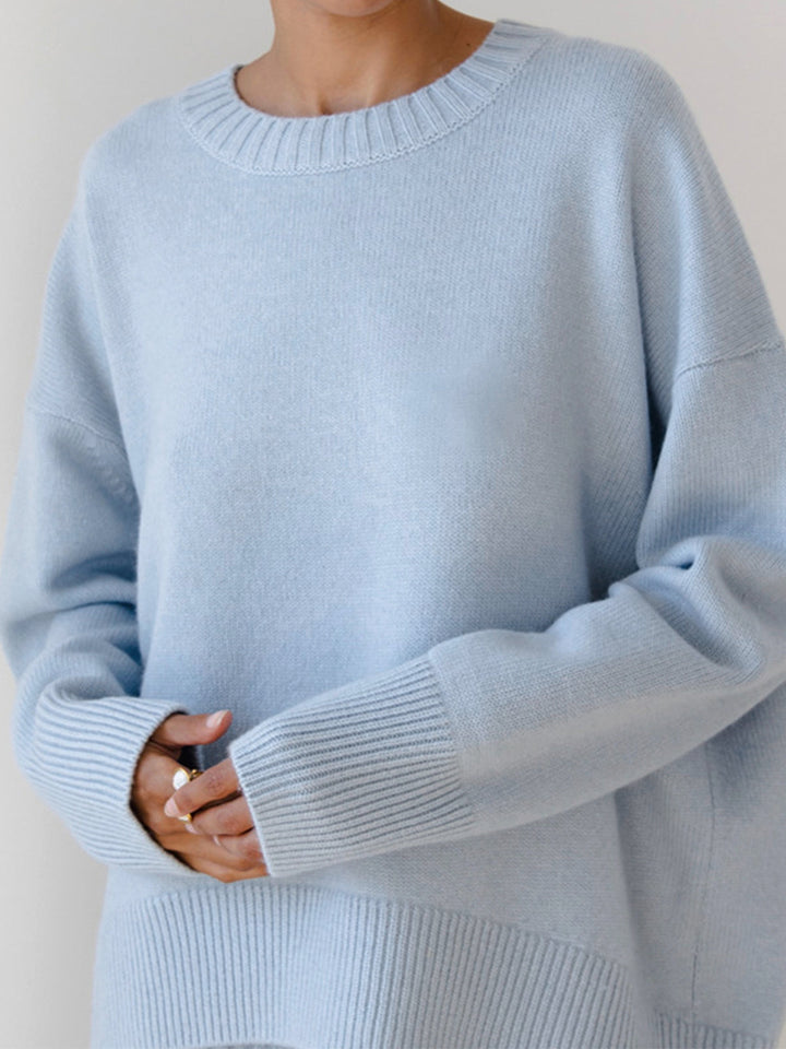Relaxed Fit Pullover Knit Jumper