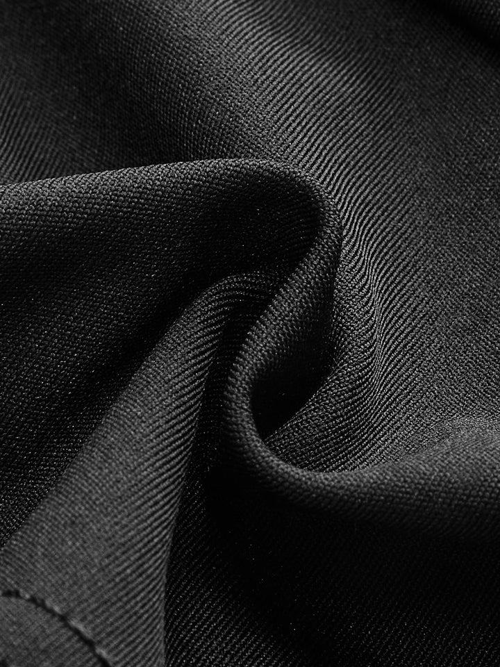 Backless Halter Neck V-Cut Sleeveless Top