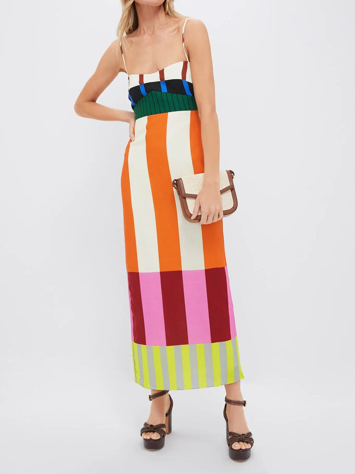 Paloma's Daring Summer Long Dress