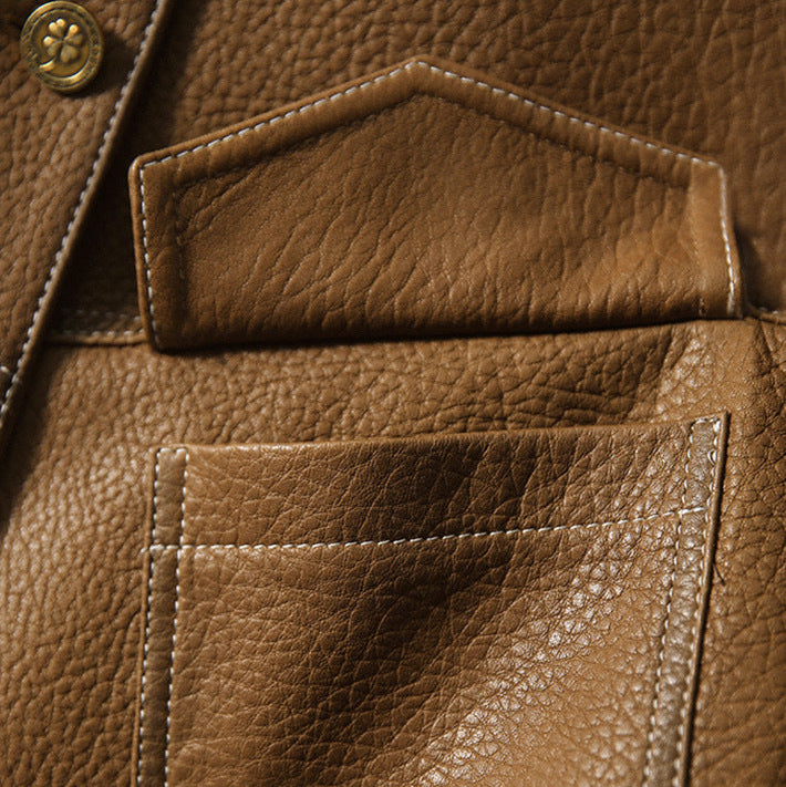 Heritage Leather Jacket by Clara Styles