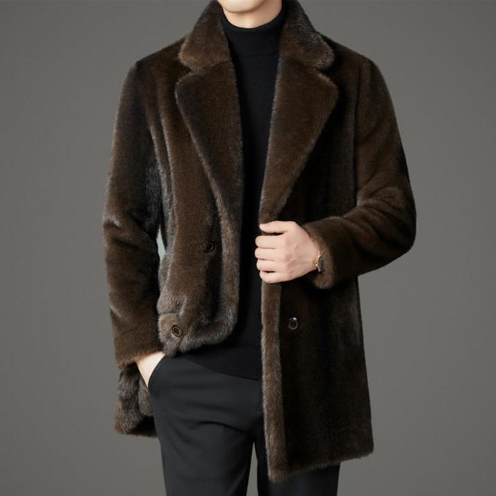 Maxwell Luxe Fur Overcoat