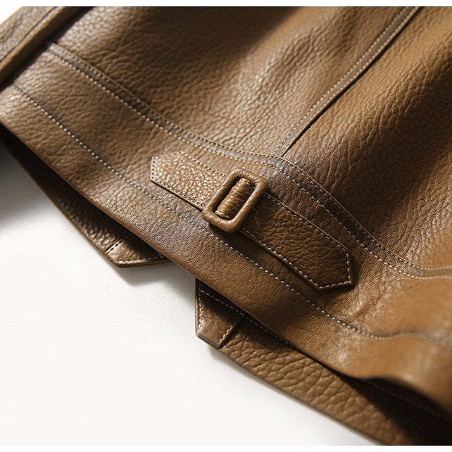 Heritage Leather Jacket by Clara Styles