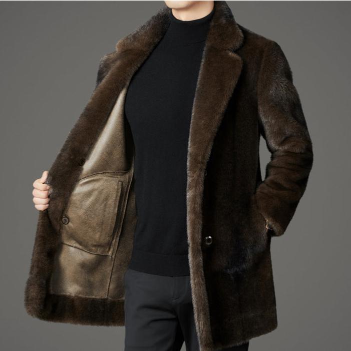 Maxwell Luxe Fur Overcoat