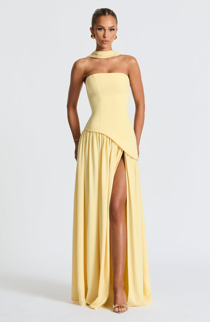 Ella Off-The-Shoulder Long Dress