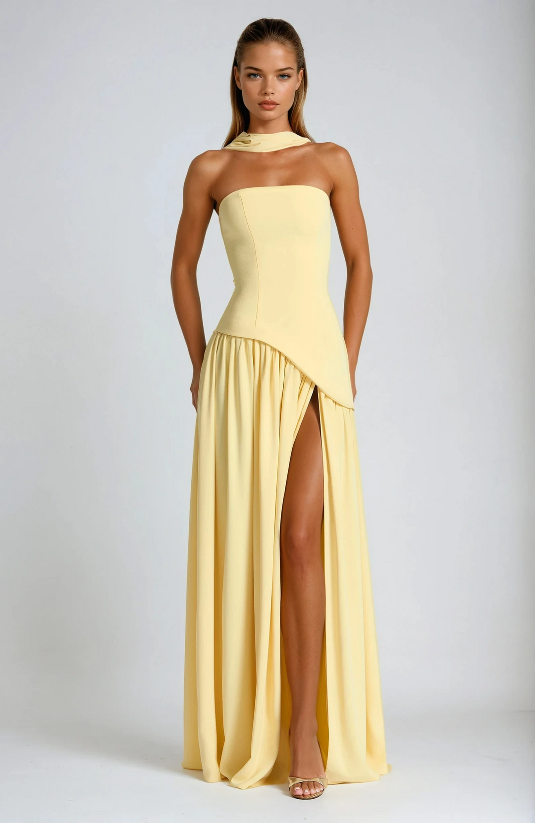 Ella Off-The-Shoulder Long Dress