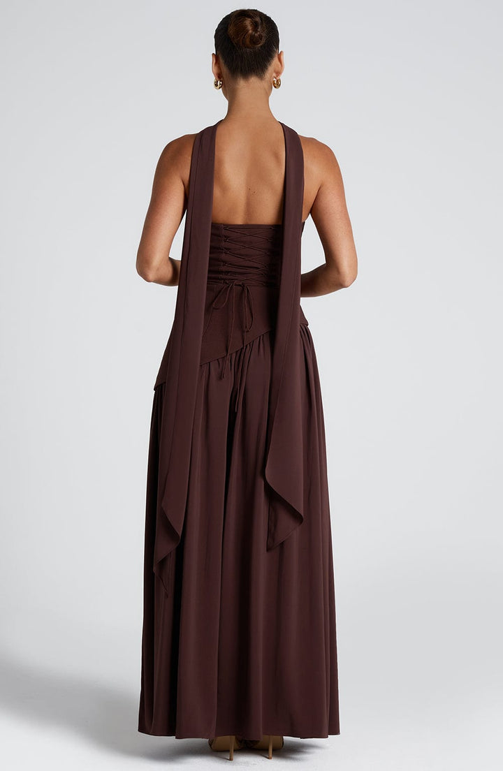 Ella Off-The-Shoulder Long Dress
