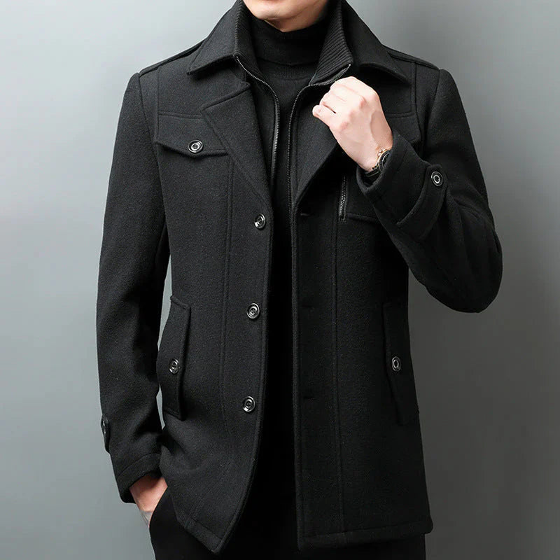 Heritage Wool Mix Overcoat