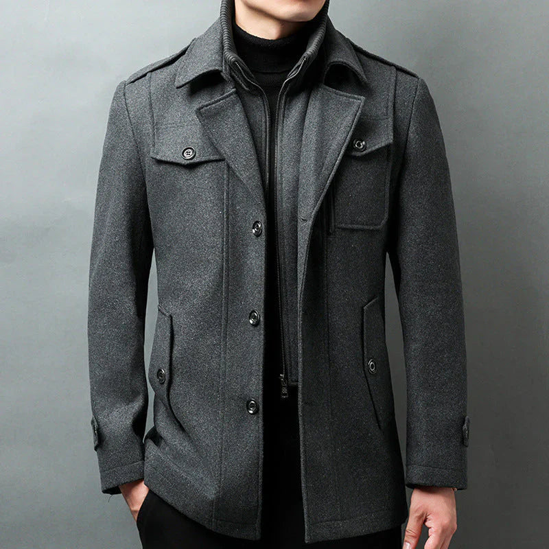 Heritage Wool Mix Overcoat