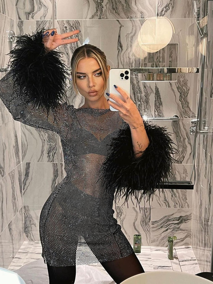 Chic Evening Mini Dress