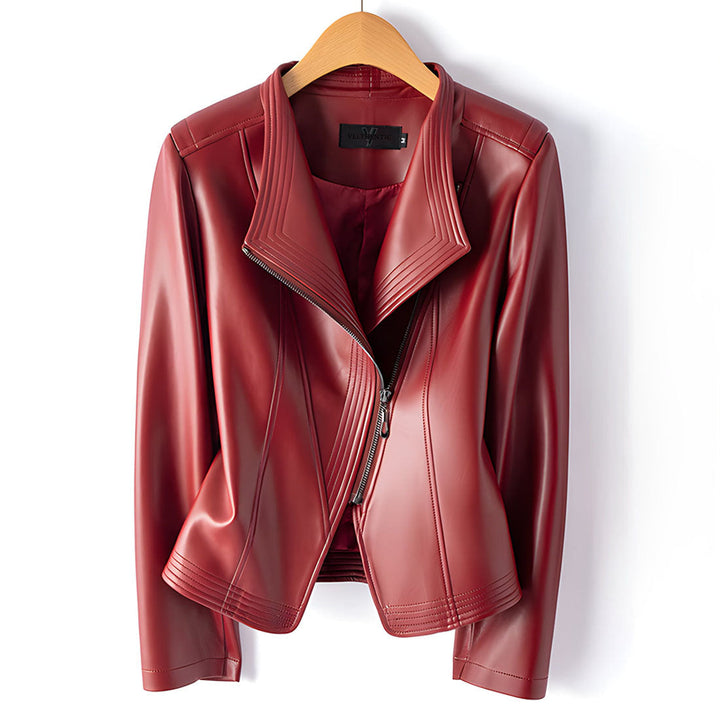 Riley Leather Biker Jacket