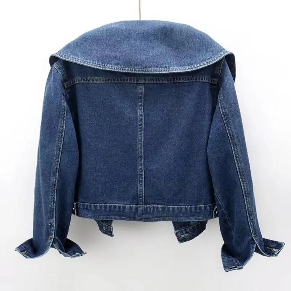 Mia Cropped Denim Jacket