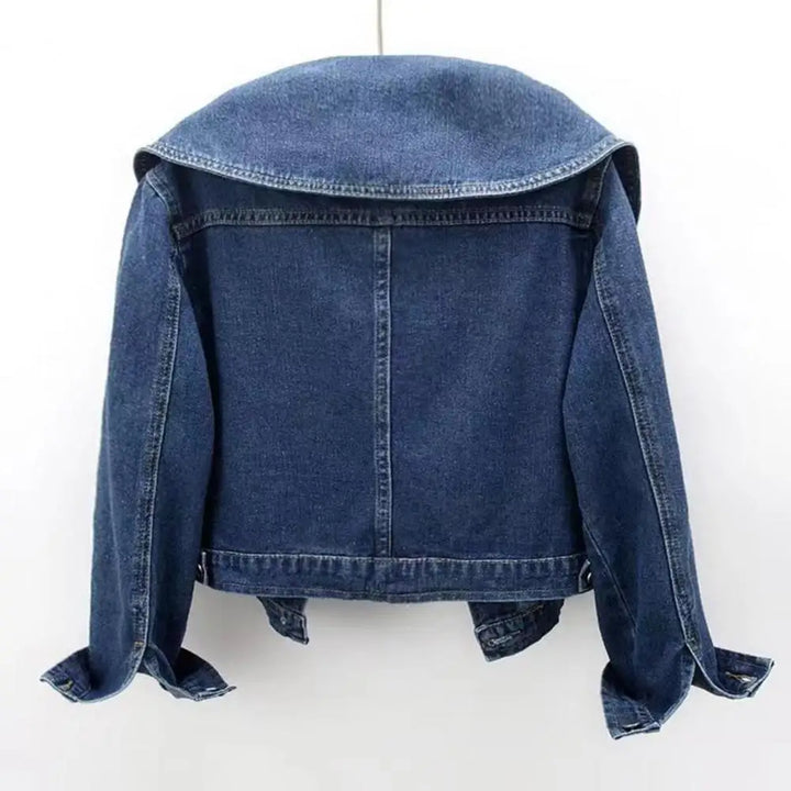 Mia Cropped Denim Jacket