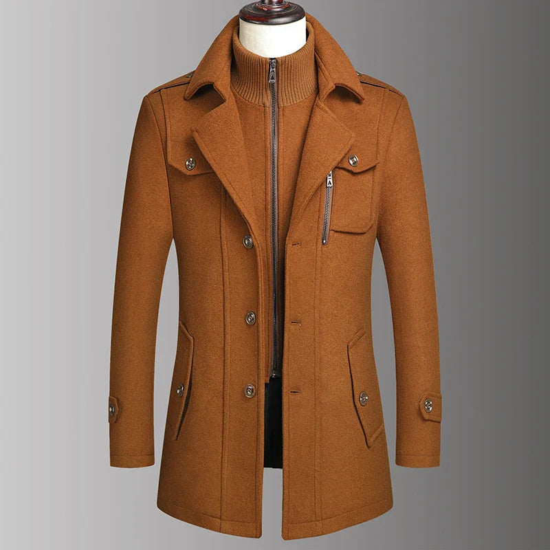 Heritage Wool Mix Overcoat