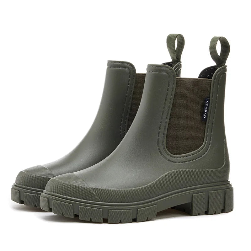 Sophia High-Quality Waterproof Rain Boots