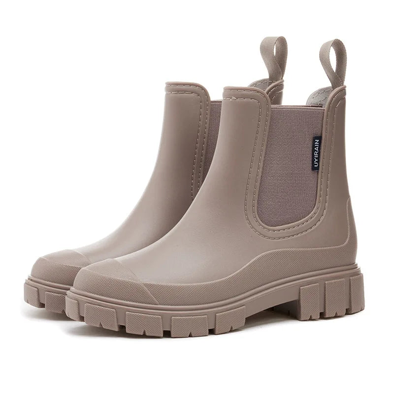 Sophia High-Quality Waterproof Rain Boots