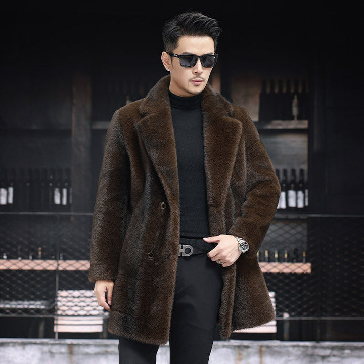 Maxwell Luxe Fur Overcoat