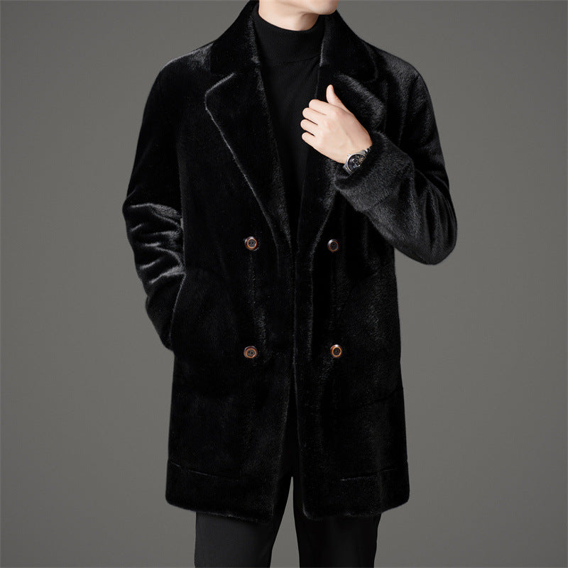 Maxwell Luxe Fur Overcoat