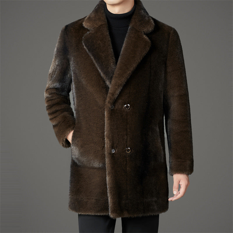 Maxwell Luxe Fur Overcoat