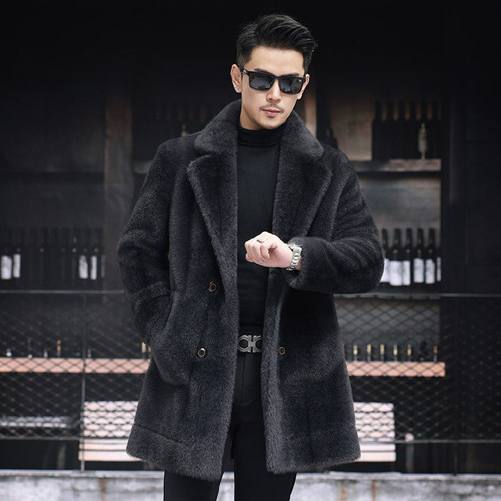 Maxwell Luxe Fur Overcoat