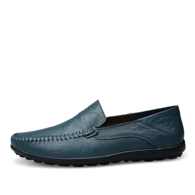Gavin Authentic Leather Italian Slip-On Shoes