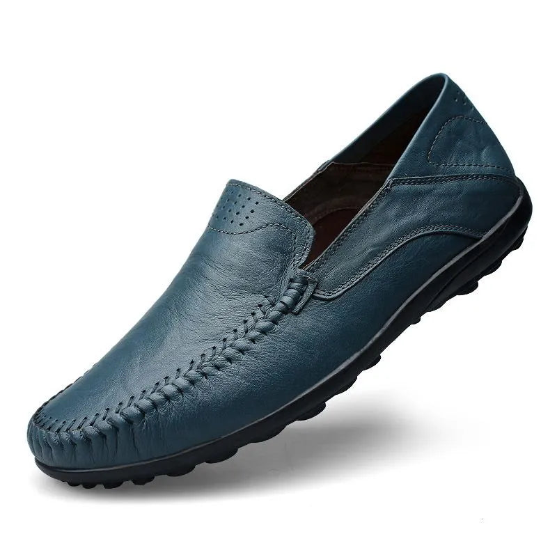 Gavin Authentic Leather Italian Slip-On Shoes