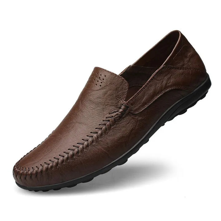 Gavin Authentic Leather Italian Slip-On Shoes