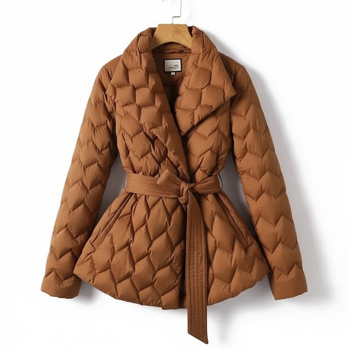 Lila Padded Overcoat