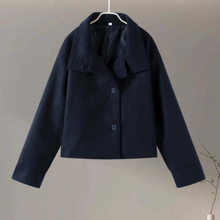 Women's Stand-Up Collar Peacoat