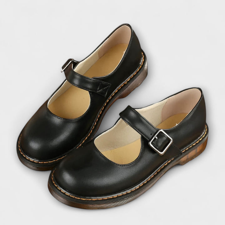 Elegant Buckled Mary Jane Footwear for Women