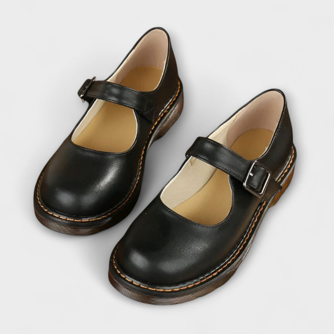 Elegant Buckled Mary Jane Footwear for Women