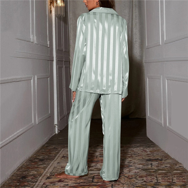 Luna Luxe Silk Sleepwear Set for Women