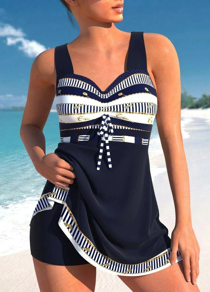 Sleek Shaper Two-Piece Swimwear