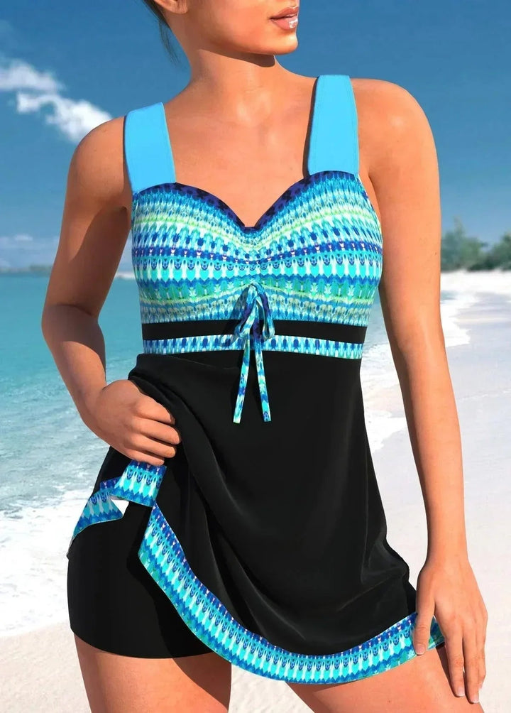 Sleek Shaper Two-Piece Swimwear