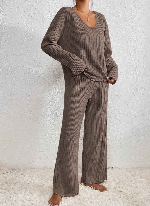 Sophia Cozy Knit Loungewear Ensemble