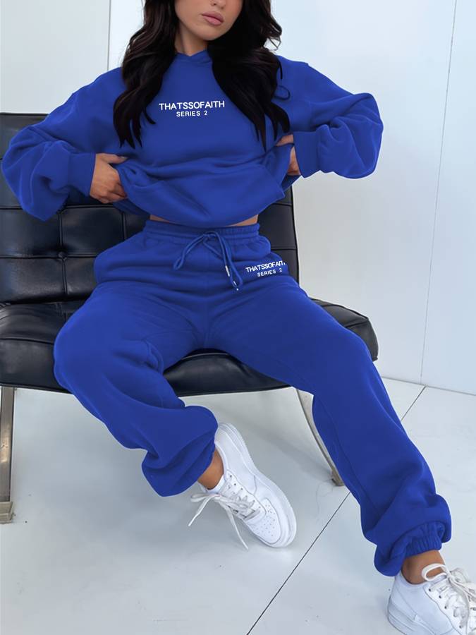 Leisure Women's Hoodie and Sweatpants Ensemble - Ava