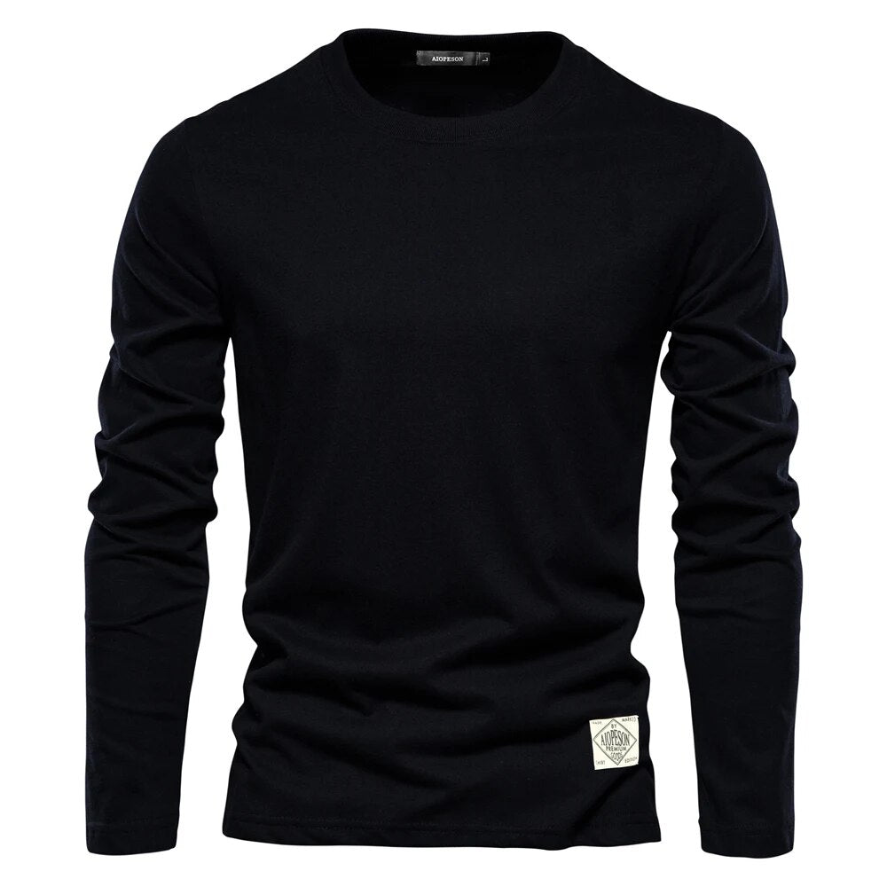 Essential Cotton Shirt for Men with Long Sleeves – Alex