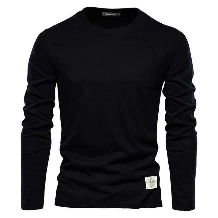 Essential Cotton Shirt for Men with Long Sleeves – Alex