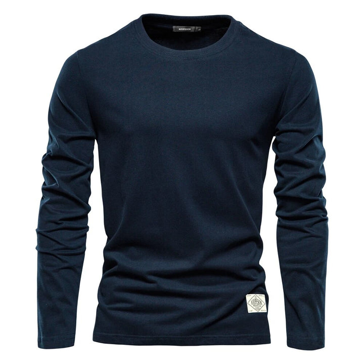 Essential Cotton Shirt for Men with Long Sleeves – Alex
