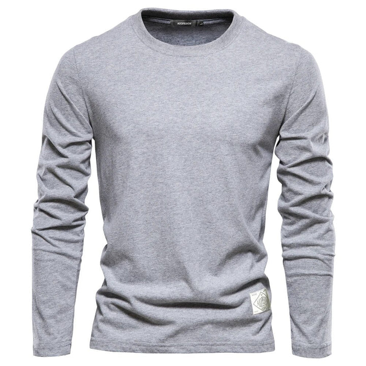 Essential Cotton Shirt for Men with Long Sleeves – Alex